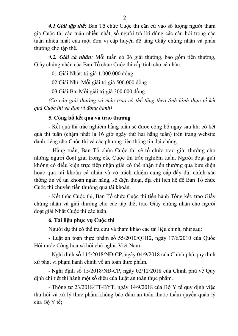 Kế hoạch tổ chức Cuộc thi tìm hiểu kiến thức về ATTP-hình ảnh-1.jpg