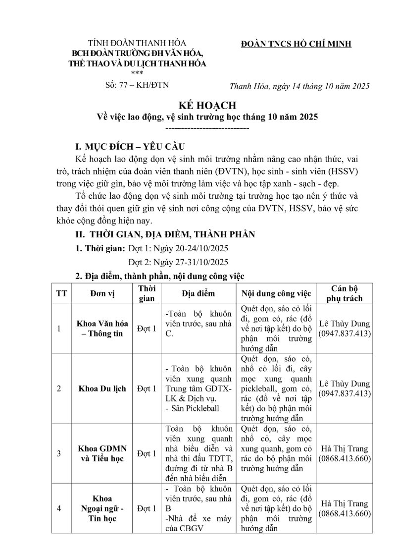 77.14.10. Kế hoạch lao động tháng 10. 2025-hình ảnh-0.jpg