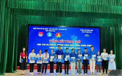 Chung kết cuộc thi Olympic Tiếng Anh học sinh, sinh viên tỉnh Thanh Hóa năm 2024.