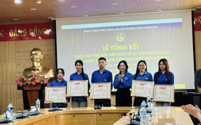  TỰ HÀO ĐOÀN TRƯỜNG ĐẠI HỌC VĂN HÓA, THỂ THAO VÀ DU LỊCH THANH HÓA ĐẠT THÀNH TÍCH XUẤT SẮC TẠI CUỘC THI “TÌM HIỂU KIẾN THỨC VỀ AN TOÀN THỰC PHẨM” NĂM 2025!